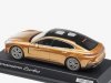 Масштабная модель Porsche Panamera Turbo E-Hybrid (G3) золотистый ракурс 2