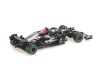 Масштабная модель Mercedes-Benz GP F1 W12 Mercedes M12 EQ Power+ Team AMG Petronas Motorsport Formula One N 44 победитель Сочи Russian GP 2021 Lewis Hamilton - 100Th Victory F1 With Pit Board ракурс 2