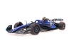 Масштабная модель Williams F1 FW45 Team Williams Racing #2 (800Th GP) British GP (2023) Logan Sargeant 1:18 Minichamps 117231102 ракурс 3