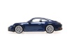 Масштабная модель Porsche 911 (992) Carrera GTS Coupe (2025) синий металлик 1:43 Minichamps 410064121 ракурс 3