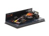 Масштабная модель Red Bull F1 RB19 Team Oracle Red Bull Racing #1 чемпион мира победитель Hungarian GP (2023) Max Verstappen 1:43 Minichamps 417231201 ракурс 3