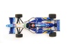 Масштабная модель Benetton F1 B195 Team Mild Seven Renault #2 победитель British GP (1995) Johnny Herbert 1:43 Minichamps 417950802 ракурс 4