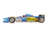 Масштабная модель Benetton F1 B195 Team Mild Seven Renault #1 чемпион мира победитель European GP (1995) Michael Schumacher 1:12 Minichamps 517952101 ракурс 4