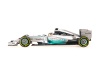 Масштабная модель Mercedes GP F1 W05 AMG Petronas #44 чемпион мира Season (2014) Lewis Hamilton с витриной 1:12 Minichamps 127140444 ракурс 3