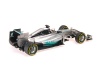 Масштабная модель Mercedes GP F1 W05 AMG Petronas #44 чемпион мира Season (2014) Lewis Hamilton с витриной 1:12 Minichamps 127140444 ракурс 2