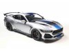 Масштабная модель Shelby Mustang Super Snake 2024 серый синий