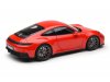 Масштабная модель Porsche 911(992) Carrera 4 GTS 2025 красный 1:18 Norev 187171 ракурс 4