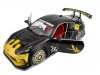 Масштабная модель Toyota GR86 Liberty Walk Body Kit 2024 черный с золотистым 1:18 Solido S1813603 ракурс 2