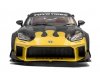 Масштабная модель Toyota GR86 Liberty Walk Body Kit 2024 черный с золотистым 1:18 Solido S1813603 ракурс 5