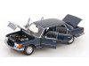 Масштабная модель Mercedes-Benz 350 SEL W116 1979 темно-синий ракурс 2