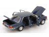Масштабная модель Mercedes-Benz 350 SEL W116 1979 темно-синий ракурс 3