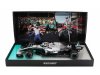Масштабная модель Mercedes-Benz GP F1 W10 EQ Power+ Team AMG Petronas Motorsport #44 чемпион мира USA GP (2019) Lewis Hamilton ракурс 2
