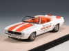 Масштабная модель Chevrolet Camaro Indy Pace Car 1969 белый с оранжевым 1:43 Stamp Models STM691021