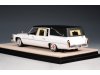 Масштабная модель Cadillac Superior Hearse (Катафалк) 1980 белый 1:43 Stamp Models STM80802 ракурс 2