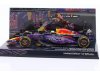 Масштабная модель Red Bull F1 RB19 Team Oracle Red Bull Racing #1 чемпион мира победитель Las Vegas USA GP (2023) Max Verstappen 1:43 Minichamps 413233201 ракурс 2