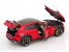Масштабная модель Ferrari Purosangue 2022 красный с кремовым салоном ракурс 4