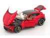 Масштабная модель Ferrari Purosangue 2022 красный с кремовым салоном ракурс 3