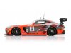 Масштабная модель Mercedes-Benz AMG GT3 Evo 6.2L V8 Team Crowdstrike Riley #4 победитель Pro-Am Class 24H Spa (2024) George Kurtz - Ian James - Nicky Catsburg - Colin Braun 1:43 Spark SB804 ракурс 3