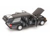 Масштабная модель Mercedes-Benz 300 D T-Modell 1990 S124(W124) чёрно-синий металлик с серым ракурс 8