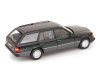 Масштабная модель Mercedes-Benz 300 D T-Modell 1990 S124(W124) чёрно-синий металлик с серым ракурс 9