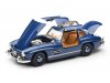 Масштабная модель Mercedes-Benz 300 SL W198 Gullwing 1954 темно-синий ракурс 3
