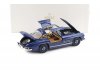 Масштабная модель Mercedes-Benz 300 SL W198 Gullwing 1954 темно-синий ракурс 9