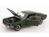 Масштабная модель Ford Mustang GT Fastback Coupe (1968) из фильма Буллит матовый зеленый ракурс 2