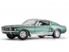 Масштабная модель Ford Mustang GTA Coupe Fastback 1967 зеленый металлик
