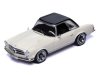 Масштабная модель Mercedes-Benz 230 SL W113 хардтоп 1964 кремовый с черным 1:43 IXO CLC617 ракурс 4