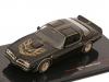 Масштабная модель Pontiac Firebird Trans Am 1977 черный с золотистым