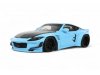 Масштабная модель Nissan Fairlady Z Pandem (2025), голубой с черным 1:18 GT Spirit GT943