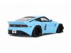 Масштабная модель Nissan Fairlady Z Pandem (2025), голубой с черным 1:18 GT Spirit GT943 ракурс 3