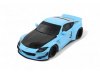 Масштабная модель Nissan Fairlady Z Pandem (2025), голубой с черным 1:18 GT Spirit GT943 ракурс 7