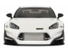 Масштабная модель Toyota GR86 Pandem (2023), белый металлик 1:18 GT Spirit GT498 ракурс 4