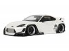 Масштабная модель Toyota GR86 Pandem (2023), белый металлик 1:18 GT Spirit GT498