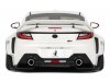 Масштабная модель Toyota GR86 Pandem (2023), белый металлик 1:18 GT Spirit GT498 ракурс 3