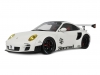 Масштабная модель Porsche 911 (997) Turbo LB-Works 2024 белый 1:18 GT Spirit GT958
