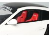 Масштабная модель Porsche 911 (997) Turbo LB-Works 2024 белый 1:18 GT Spirit GT958 ракурс 5