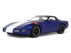Масштабная модель Chevrolet Corvette C4 Grand Sport (1996), синий металлик/ белый