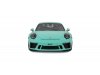Масштабная модель Porsche 911 (991 II) GT3 (2018), зеленый 1:18 GT Spirit GT550 ракурс 4