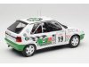 Масштабная модель Skoda Felicia #19 Rally Tour De Corse (1995) P.sibera - P.gross, белый зеленый 1:18 IXO 18RMC149B ракурс 6