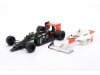Масштабная модель McLaren F1 MP4/4 Honda #12 (ayrton Sennas Car) Demo Run Interlagos Brazilian GP (2019) Bruno Senna, белый красный ракурс 7
