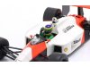 Масштабная модель McLaren F1 MP4/4 Honda #12 (ayrton Sennas Car) Demo Run Interlagos Brazilian GP (2019) Bruno Senna, белый красный ракурс 5