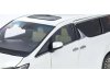 Масштабная модель Lexus LM300h MIN (2020), белый перламутр металлик 1:18 Kyosho 08963WP ракурс 8