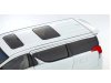 Масштабная модель Lexus LM300h MIN (2020), белый перламутр металлик 1:18 Kyosho 08963WP ракурс 11