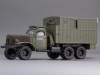 Масштабная модель Передвижная радиостанция РЛС П-3А Печора 1952 хаки