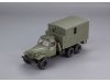 Масштабная модель Передвижная радиостанция РЛС П-3А Печора 1952 хаки ракурс 12