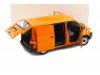 Масштабная модель Volkswagen T5 Transporter "Stadt Würselen Baubetriebshof" (коммунальная служба Вюрзелена) 2003 оранжевый 1:18 Norev 188618 ракурс 3