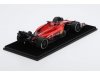 Масштабная модель Ferrari F1 SF-23 Team Scuderia Ferrari Формула-1 4-й Гран-при Сингапура (2023) #16 Charles Leclerc (с витриной), красный черный ракурс 2