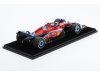 Масштабная модель Ferrari F1 SF-24 Team Scuderia Ferrari 5-й Гран-при Майами (2024) #55 Carlos Sainz (с витриной), красный черный голубой ракурс 2
